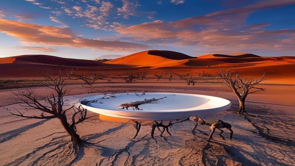 Namib Desert Dreams: Where Ancient Dunes Meet the Atlantic
