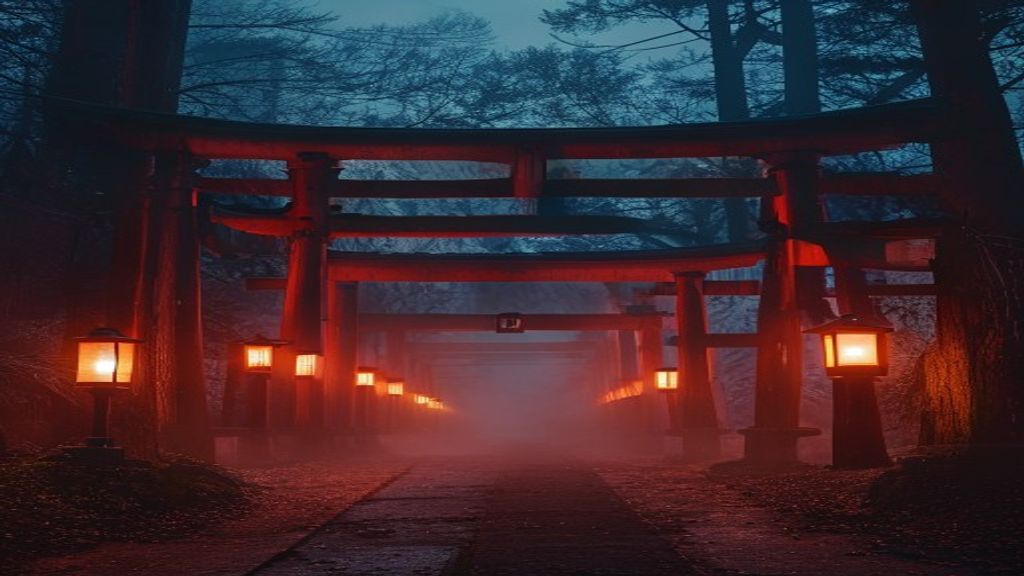 Kyoto in the Hour Before Dawn