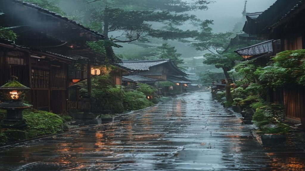 Kyoto in the Rain
