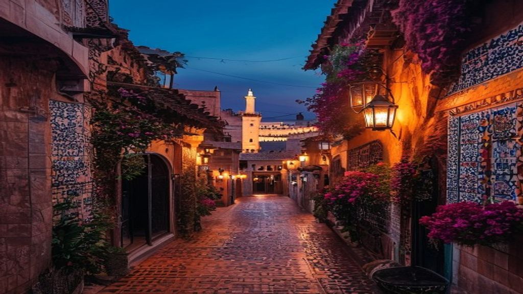 Marrakech at Dusk: The City That Burns Gold