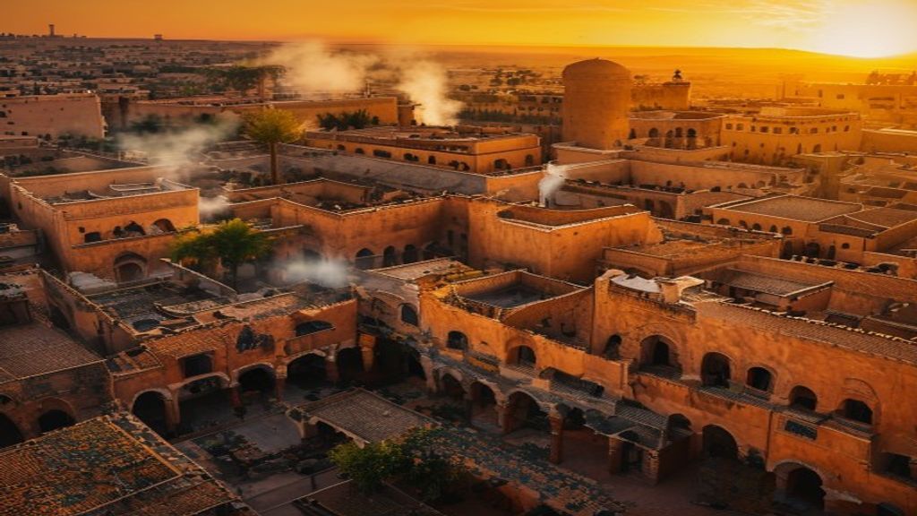 Morocco at Golden Hour: A City Built from Light