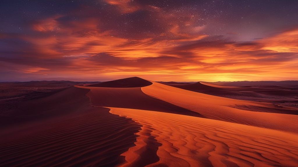 Sahara After Sunset