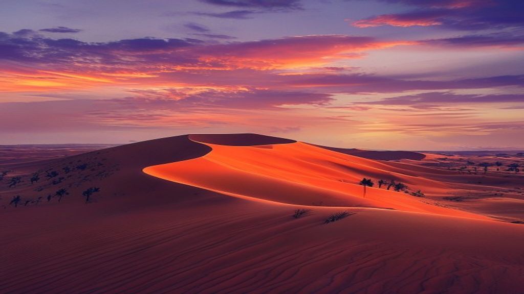 Sahara at First Light: The Silence Before the Sun